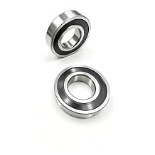 6206-2RS Bearings 30x62x16mm 2 Pcs Double Sealed Deep Groove Bearings for Lawn Mower Motor Pump