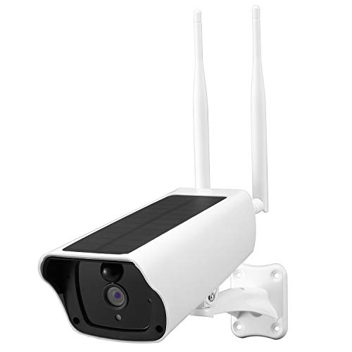Wireless Outdoor Security Camera âˆ£1080P HD WiFi Solar Rechargeable Battery Power,2 Way Audio Night Vision IP67 Waterproof, PIR Motion Detection Remote View, 4-64GB TF Card/Secure Cloudï¼ˆTwo Batteryï¼‰