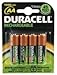 Produktbild Duracell AA,Mignon,HR6,1300mAh,Ni-Mh,4 Pack