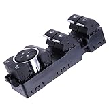 Compatibilité du véhicule : cet interrupteur de lève-vitre de porte conducteur est compatible avec Ford Galaxy Mondeo V S-Max 2015-2024.