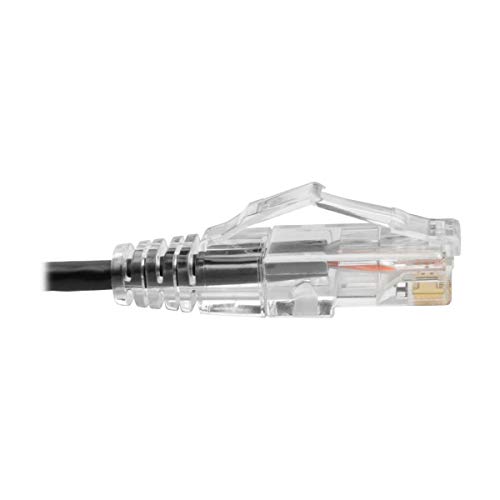 Cable de Red Tripp Lite Cat6 Patch Cord UTP 7 pies Negro miniatura 4
