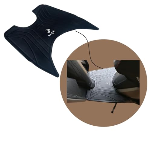 Image of Nuqe Rubber footmat Compatible for 2025 Ntorq 150 Scooter | Floormat Compatible for 2025 Ntorq 150 Scooter.