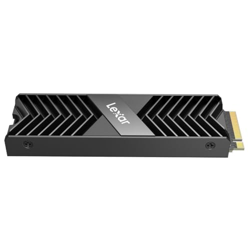 Image of Lexar Professional 2TB NM800 PRO with Heatsink M.2 2280 PCIe Gen4x4 NVMe SSD, Read Speeds Up to 7500MB /s, for Gamers and Creators (LNM800P002T-RN8NG)