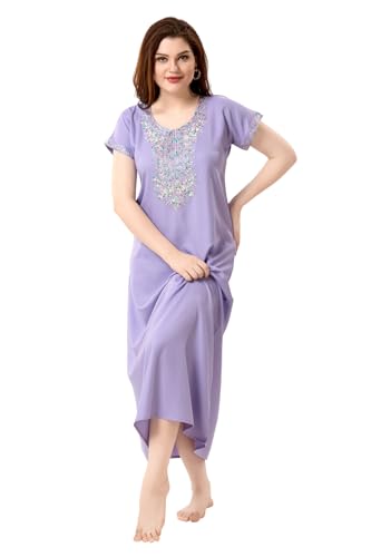 Image of Soulemo Women's Solid Alpine Nighty 1749