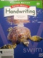 Zaner Bloser Handwriting Grade 2M - Teacher Edition 0736751521 Book Cover