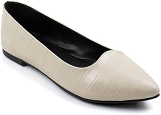 حذاء باليرينا مسطح للنساء، موديل 32047 من فورتين