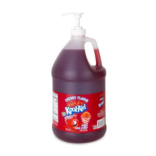 Kool-Aid Cherry Snow Cone Syrup 128 oz
