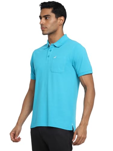 Image of AMERICAN CREW Polo Collar T-Shirt for Men with Pocket
