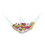 Kinderspielzeug Hängematte 180×120×120 Weiß aus Nylon mit 3 Haken