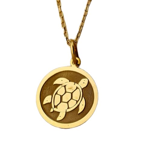 Collier en argent sterling 925 LKBEADS pendentif animal plaqué or jaune