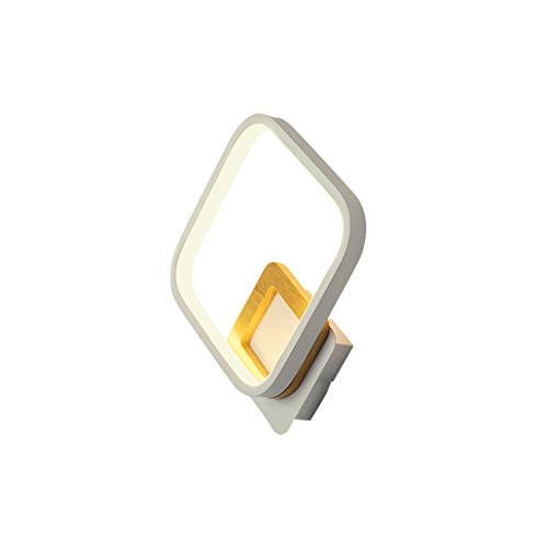 Lámpara de pared para dormitorio cálido que elimina la luz fría e incómoda