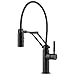 Brizo 63221LF-BL Solna Matte Black Single Handle Articulating Arm Kitchen Faucet