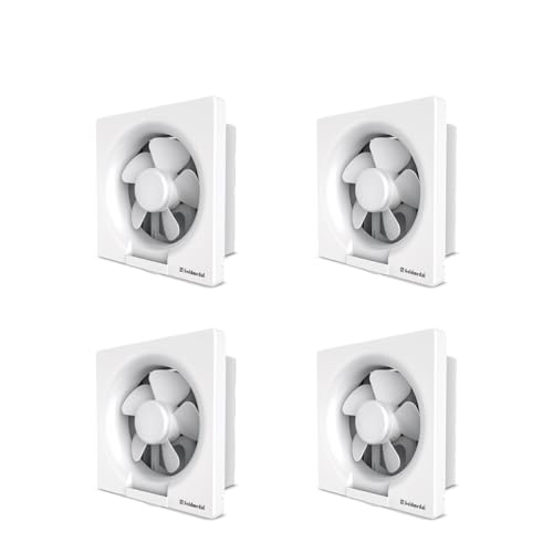 Goldmedal Air Wave 200 mm Ventilation Fan for Kitchen, Bathroom and Office with Strong Air Suction- White |Pack of 4 (B0D45BBGTL) Amazon Price History, Amazon Price Tracker