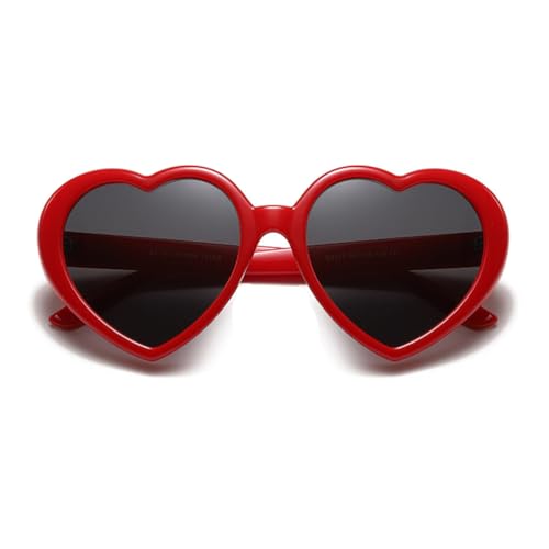 FBHLZ Girls Heart Sunglasses UV 400 Protection Kids Polarized Sunglasses 3-10 Years for Christmas Summer Valentine's Day3