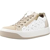 igi&co corsico IGI&CO 7656466 avorio bianco scarpe donna sneakers lacci pelle zip