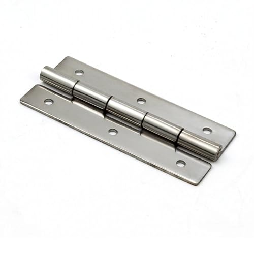 Stainless Steel Six-Hole Hinge Flat Loose Leaf Extension Industrial Machinery and Equipment CL253-8 1Pcs