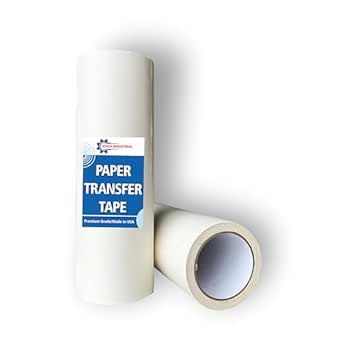 Transfer Tape For Vinyl 12x100 Feet - Residue Free Application For Craft Cutters & DIY Decals