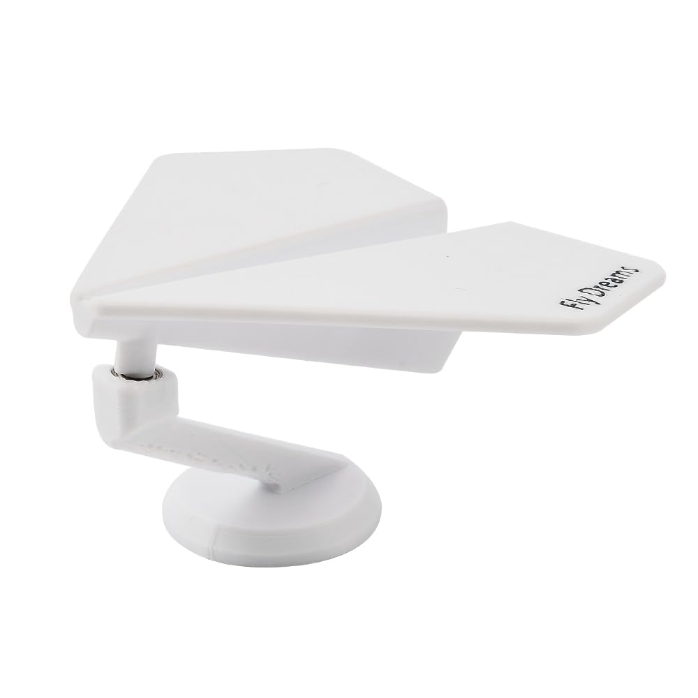 Avion de voiture blanc décoratif pour tableau de bord et bureau