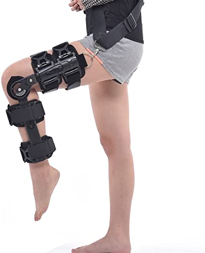 Genouillère articulée ROM pour soulager et stabiliser après opération