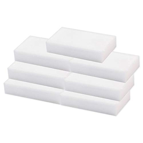 Ochenta 100 esponjas de limpieza mágica, esponja mágica borrador de limpieza, esponja de borrador mágico esponja de limpieza de espuma almohadilla de limpieza multifuncional limpiador de Cover