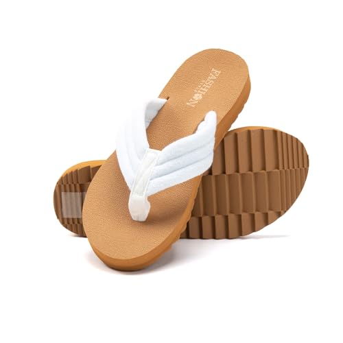Image of Women's Cushion Flip-Flops Orthotic Comfortable Yoga Mat Thong Sandals With Arch Support