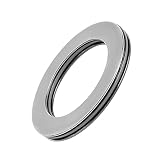 Bettomshin 1Pcs AXK4060 Thrust Needle Roller Bearings, with Washers 40x60x5mm(IDxODxTHK) GCr15 Thrus