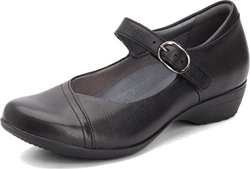 Dansko Women's Fawna Black Mary Jane 8.5-9 Wide US