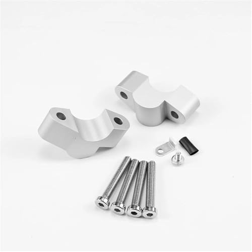 Elevador manillar aluminio plata Ducati Desert X alta resistencia