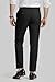 GINGTTO Black Dress Pants Men Slim Fit Tapered Leg Mens Formal Pants Skinny Slacks 42x30