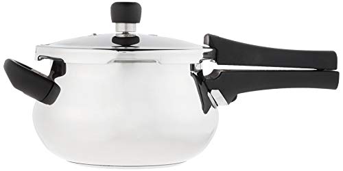 Prestige Deluxe Stainless Steel Mini Handi Pressure Cooker, 3.3-Liter #TOP1