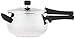 Prestige Deluxe Stainless Steel Mini Handi Pressure Cooker, 3.3-Liter