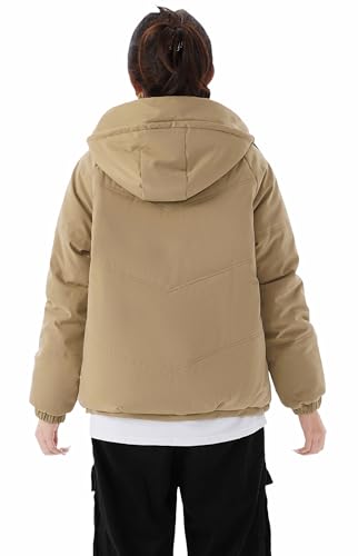 50% Off JiangWu Women's Warm Winter Hooded Fleece Jacket