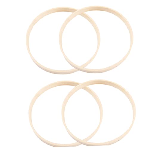 STOBAZA DIY Dream Catcher Kit 10pcs Ring 13cm Diameter for Wall Decor Macrame and Craft Yarn Projects