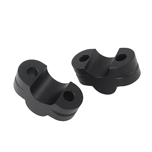 Riser de guidon Kawasaki Z900 en aluminium CNC pontet de rehaussement noir