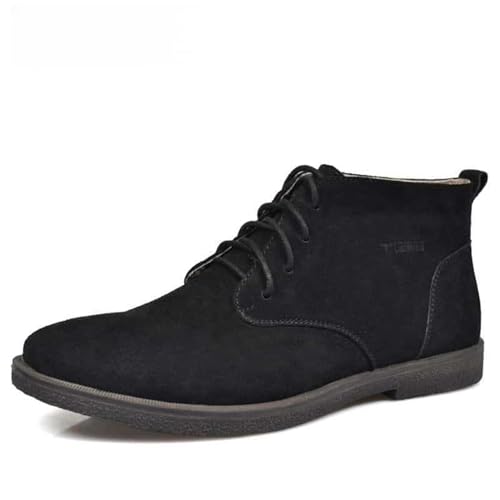 Bottines chukka décontractées en daim pour homme idéales pour la ville