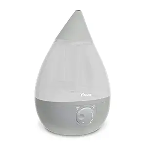 Crane Drop Ultrasonic Cool Mist Humidifier Grey by Crane USA