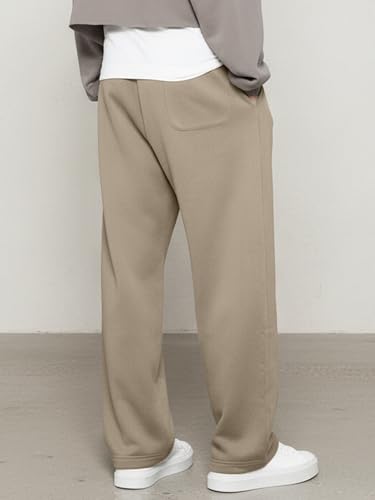 Image of JMIERR Men's Casual Baggy Pants Lightweight Wide Leg Lounge Travel Pants Streetwear with Pockets