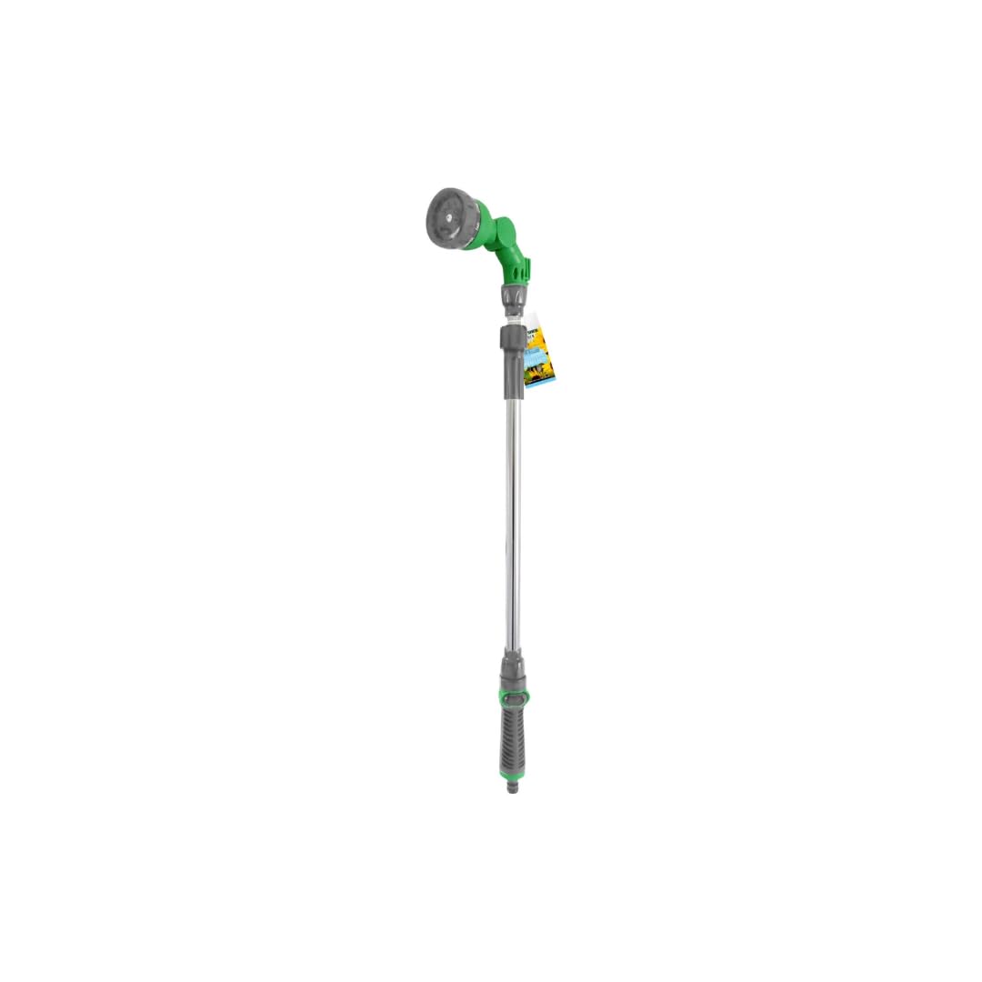 Garden Mile 9 Dial Spray Lance/Gun Hose Pipe Spray With Extendable Lance, 9 Adjustable Patterns For Controlled Water Flow, Garden Hose Spray For Patios, Paths, Outdoor Furniture, Plants, Lawns & Car Washing, Green