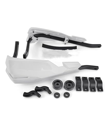 Garde main Tenere 700 blanc pour abriter les poignées moto