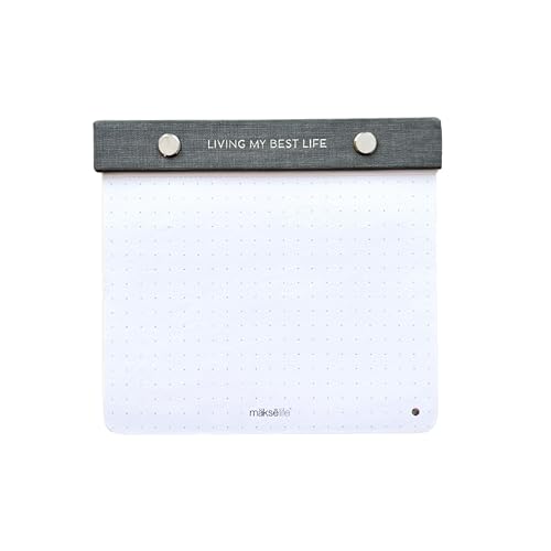 Bloc-notes dot grid MäksēLife anti-charge mentale 100 feuilles