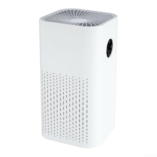 Pet Air Purifier With Pet Mode, 4 Stage Filtration Air Purifier For Pet Hair And Odour, Washable Filter Air Cleaner For Home Bedroom With Sleep Mode
