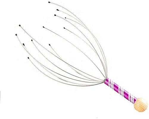 Miniatura 3 de Paquete de 3 masajeador de cuero cabelludo, rascador terapéutico para una relajación profunda, masajeador de cabeza de mano, estimulación del