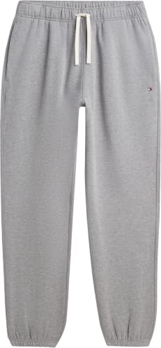 Tommy Hilfiger Herren Essential Fleece Drawstring Jogginghose, Medium Grey Heather, M – Ansicht 5