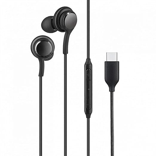 Image of Original Earphones for Samsung AKG in-Ear Wired Earphones with Mic, Rich Bass and Crisp Audio, USB Type-C