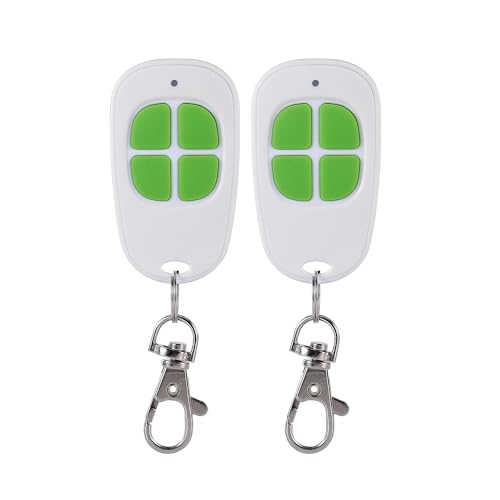 Avisontek Lot de 2 pour AAM0085 Télécommande SCS Motorisation Portail Portes de Garage