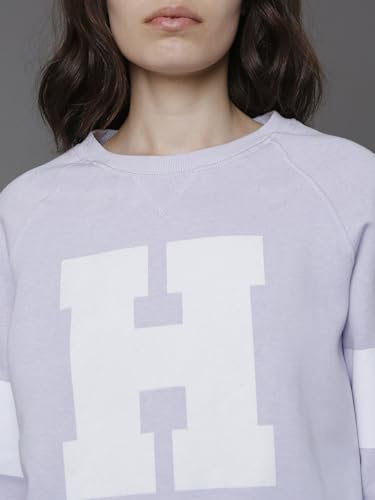 Image of HIGH STAR Women's Cotton Round Neck Sweatshirt