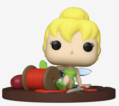 Funko Figura de Vinilo de Peter Pan Pop! Deluxe Campanilla en Carrete de 9 cm