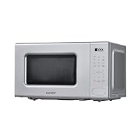 COMFEE' Forno a Microonde Digitale, 700W, 20L, 6 Menù Preimpostati, Express Cook, 11 Livelli di Potenza, Scongelamento, Funzione di Memorizzazione - Grigio - CM-E202CC(GR)