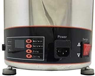 Miniatura 7 de TECHTONGDA Máquina eléctrica de fuente de fondue de chocolate de 4 niveles, fuente de chocolate de capacidad de 6.6 libras para fiestas, máquina de