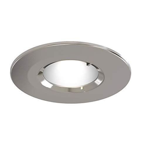 Ansell Edge GU10 Fire Rated Downlighter Satin Chrome
